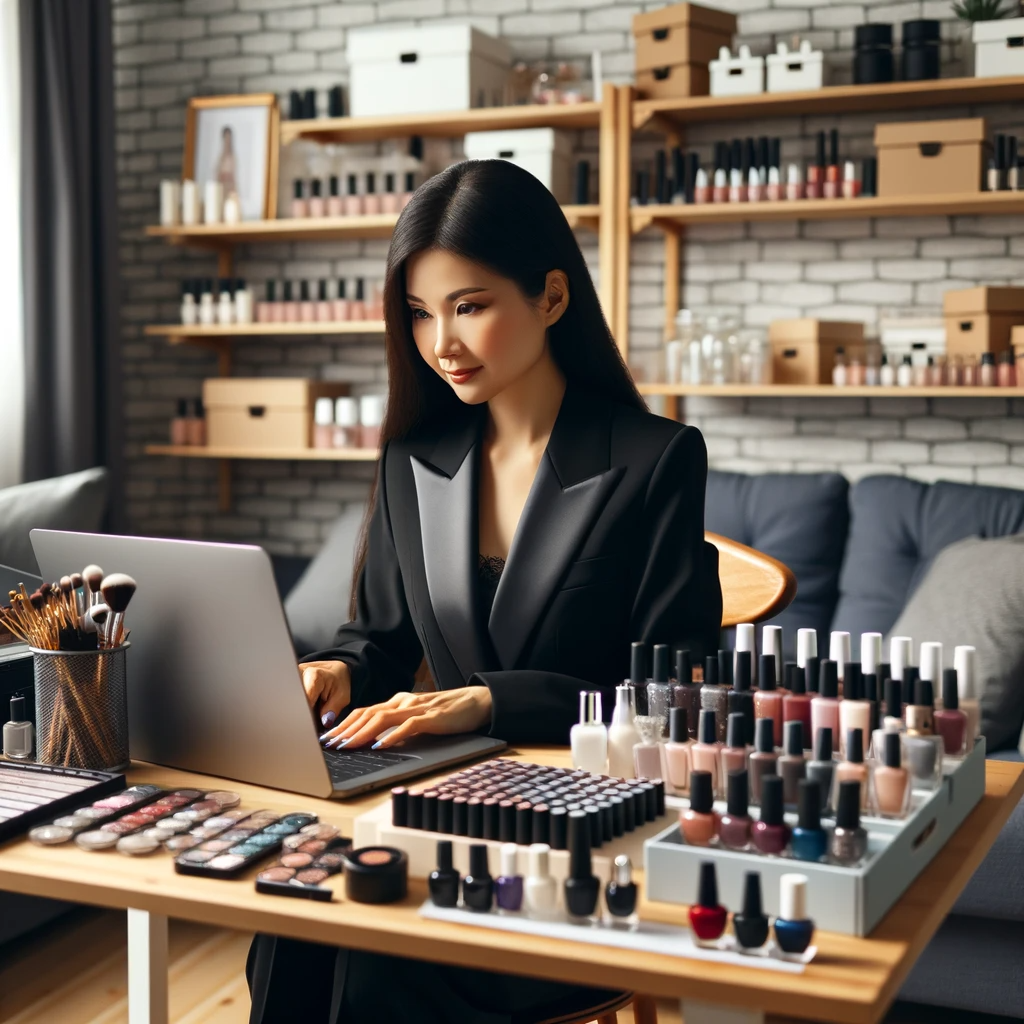 Kinh doanh online dành cho người mới bắt đầu tại nhà phụ kiện nails